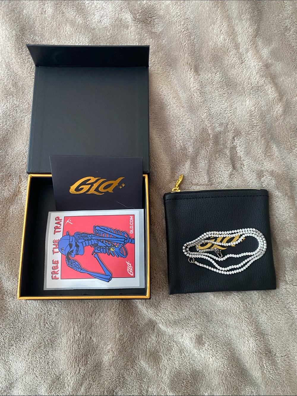 GLD Micro Tennis Chain